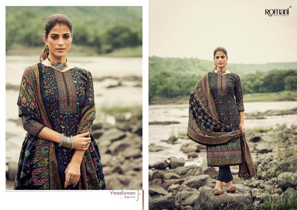 Romani Vaadiyaan Exclusive Premium Winter Wear Dress Material